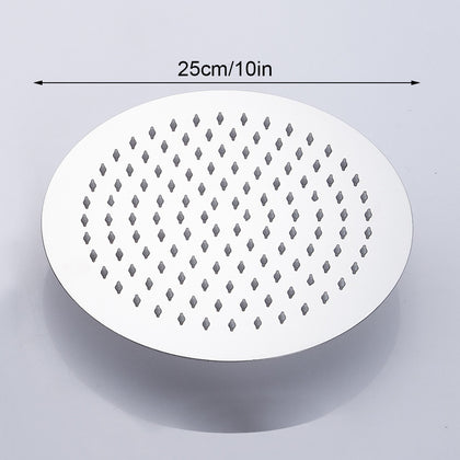12/10/8/6/4 inch Rainfall Shower Head